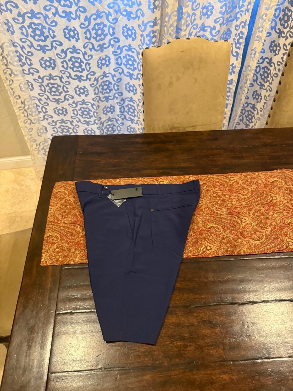 Greyson Men's Size 36 Maltese Blue Montauk Shorts MSRP $130